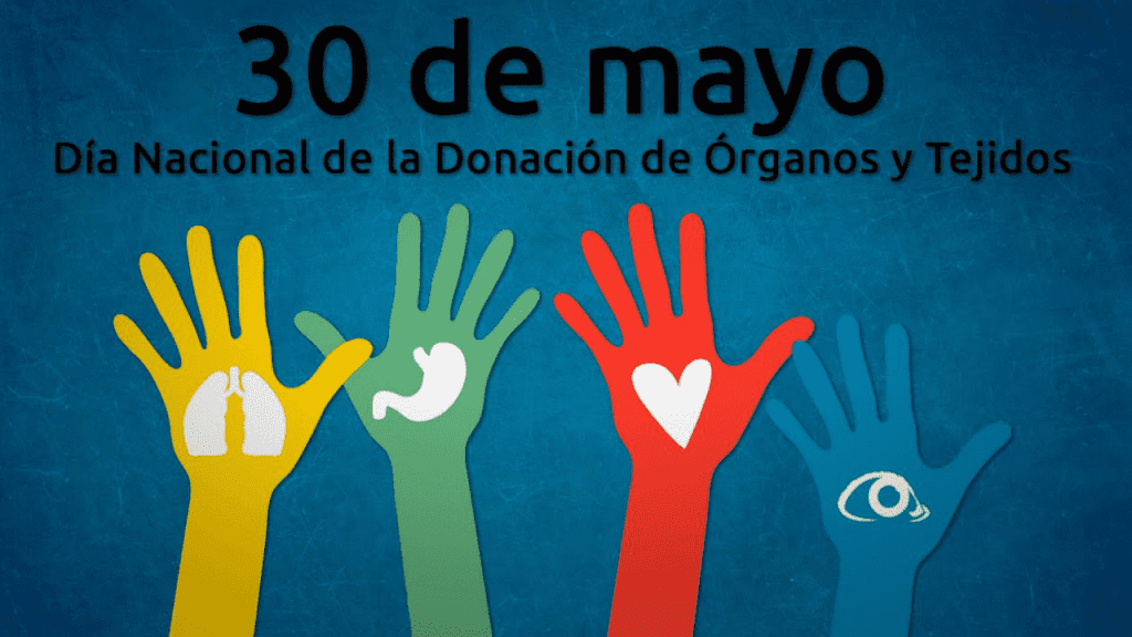30 DE MAYO : DIA NACIONAL DE LA DONACION DE ORGANOS Y TEJIDO
